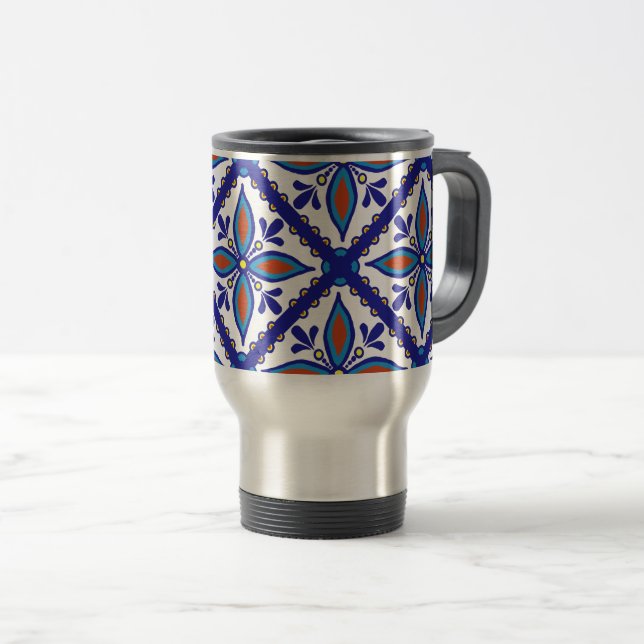 Taza De Viaje Talavera Tile (Anverso derecho)