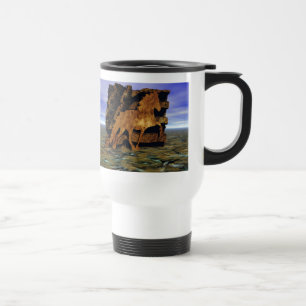 Taza De Viaje Tallado en Piedra