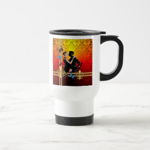 Taza De Viaje Tango en damasco