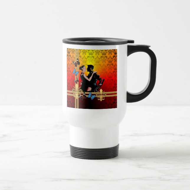 Taza De Viaje Tango en damasco (Derecha)