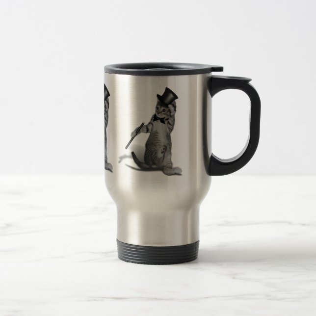 Taza De Viaje Tap Dancing Cat (Derecha)