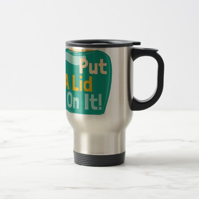 Taza De Viaje Tapa en ella (Derecha)