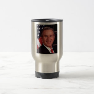 Taza De Viaje Tarjeta de Navidad del Presidente estadounidense G