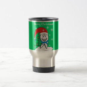 Taza De Viaje Tarjetas de Navidad y regalos del dentista