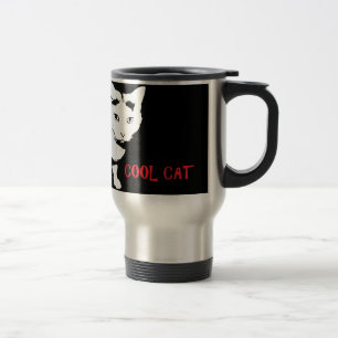 TAZA DE VIAJE TARRO DE VIAJE GATO GENIAL