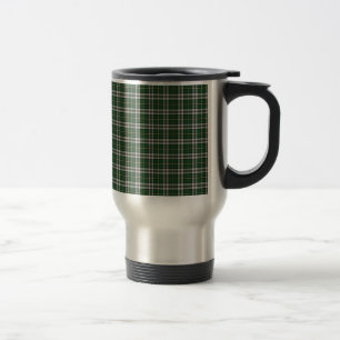 Taza De Viaje Tartán de bretón verde