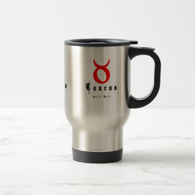 Taza De Viaje TAURUS 20 de abril a 20 de mayo (Derecha)