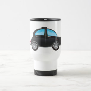 Taza De Viaje Taxi negro