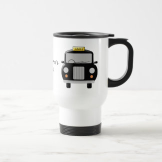 Taza De Viaje Taxi negro
