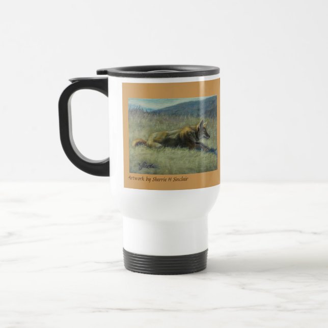 Taza De Viaje Taza 15oz del viaje del viajero del coyote (Izquierda)