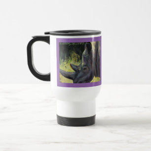 Taza De Viaje Taza 15oz del viaje del viajero del rinoceronte