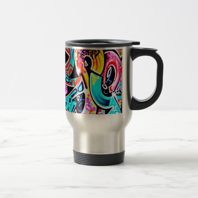 Taza De Viaje Taza-Abstracto-Pintada Gallery-1 (Derecha)