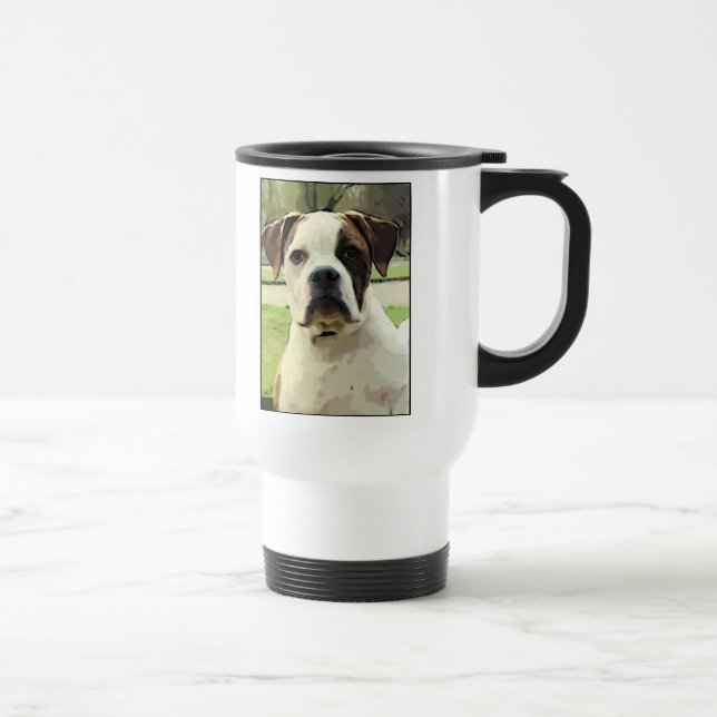 Taza De Viaje Taza americana del viaje del bulldog (Derecha)