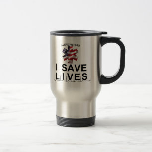 Taza De Viaje Taza americana del viaje del héroe