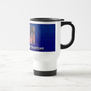 Taza De Viaje Taza americana del viaje del orgullo