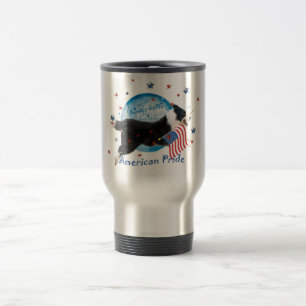 Taza De Viaje Taza americana del viaje del orgullo del border