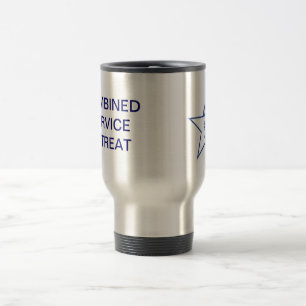 Taza De Viaje Taza combinada del viaje del retratamiento del