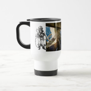 Taza De Viaje Taza comercial del viaje del salto