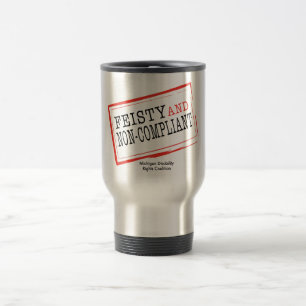 Taza De Viaje Taza decidida del viaje
