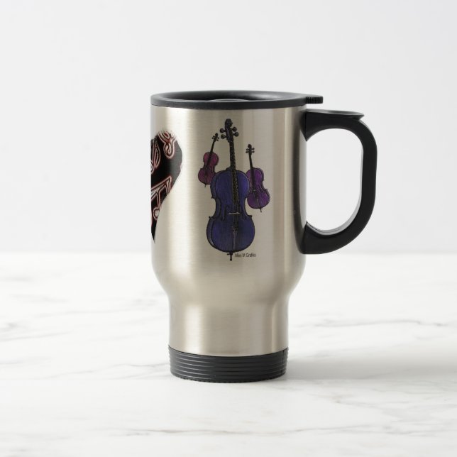 Taza De Viaje "Taza del amor de la orquesta" (Derecha)