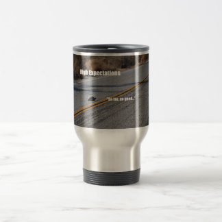 Taza De Viaje Taza del viaje con granes expectativas