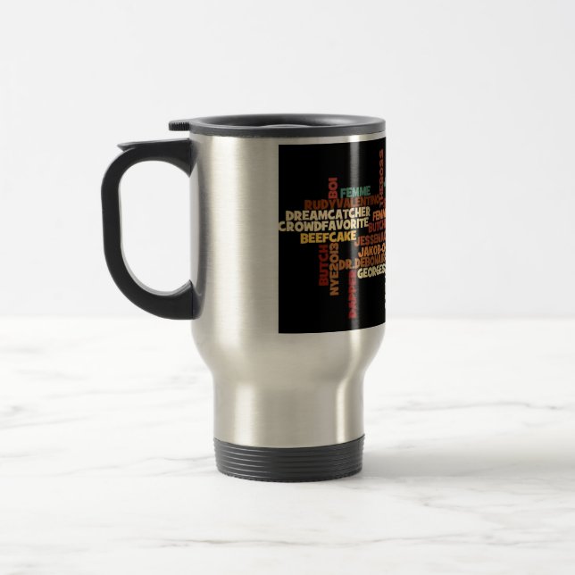 Taza De Viaje ¡Taza del viaje de Butchlesque! (Izquierda)