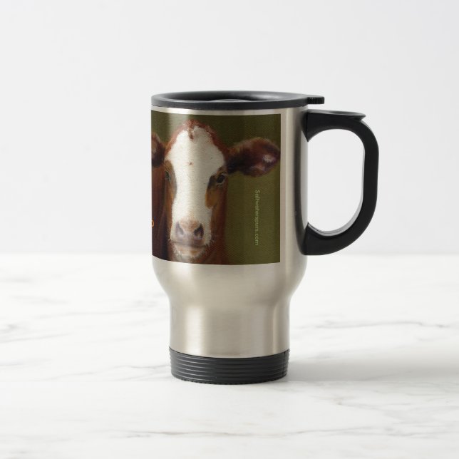 Taza De Viaje taza del viaje del acero inoxidable del MOO (Derecha)