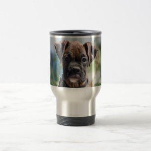 Taza De Viaje Taza del viaje del acero inoxidable del perrito