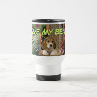 Taza del viaje del amor del beagle