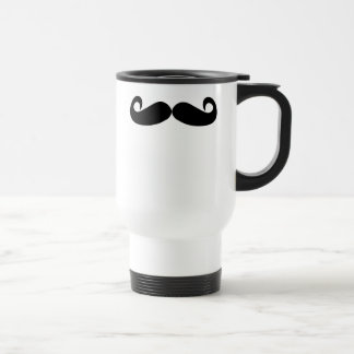 Taza De Viaje Taza del viaje del bigote (para los zurdos