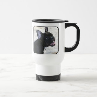 Taza De Viaje Taza del viaje del bulldog francés
