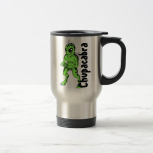 Taza De Viaje Taza del viaje del café del Chupacabra
