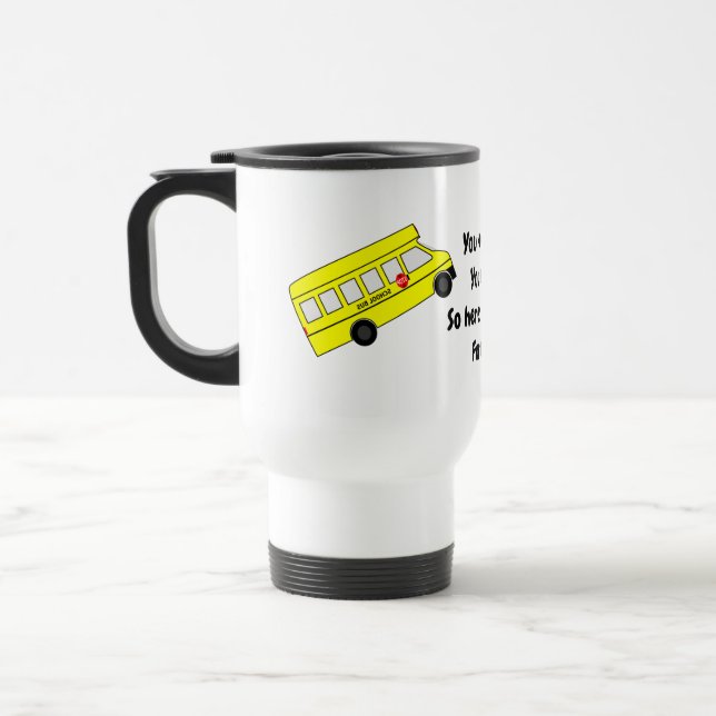 Taza De Viaje Taza del viaje del conductor del autobús (Izquierda)