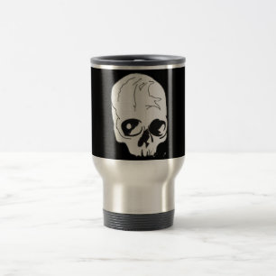Taza De Viaje Taza del viaje del cráneo