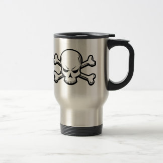 Taza De Viaje Taza del viaje del cráneo del gótico
