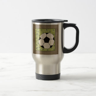 Taza De Viaje Taza del viaje del fútbol