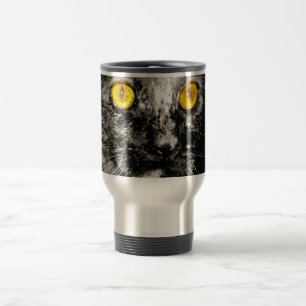 Taza De Viaje Taza del viaje del gato del mono