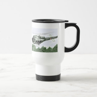 Taza De Viaje Taza del viaje del helicóptero sanitario del