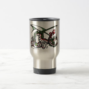 Taza De Viaje Taza del viaje del humo del dragón