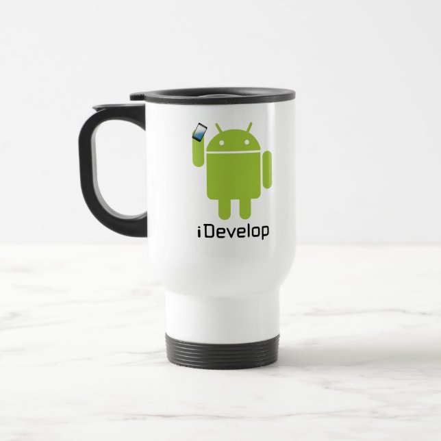 Taza De Viaje taza del viaje del iDevelop (Izquierda)