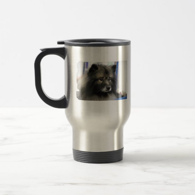 Taza De Viaje Taza del viaje del Keeshond (Izquierda)
