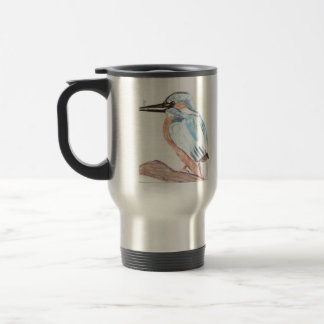 Taza De Viaje Taza del viaje del martín pescador