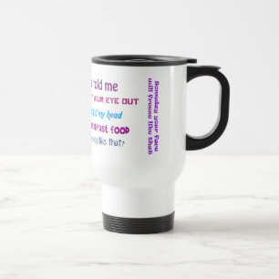 Taza De Viaje Taza del viaje del Momism