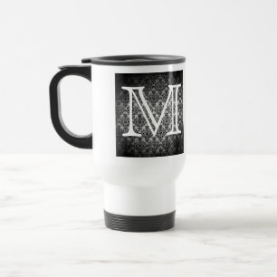 Taza De Viaje taza del viaje del monograma