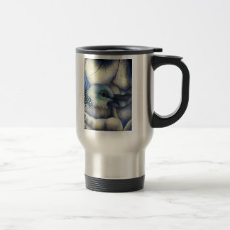 Taza De Viaje Taza del viaje del pájaro y del chica