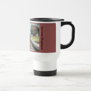 Taza De Viaje Taza del viaje del pastor alemán