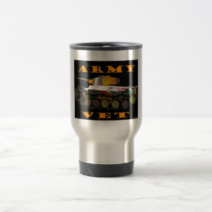 Taza De Viaje Taza del viaje del petrolero del veterinario del