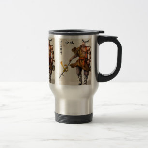 TAZA DE VIAJE TAZA DEL VIAJE DEL SAMURAI