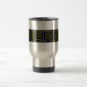 Taza De Viaje Taza del viaje del SHERIFF 3
