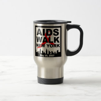 Taza De Viaje Taza del viaje del SIDA